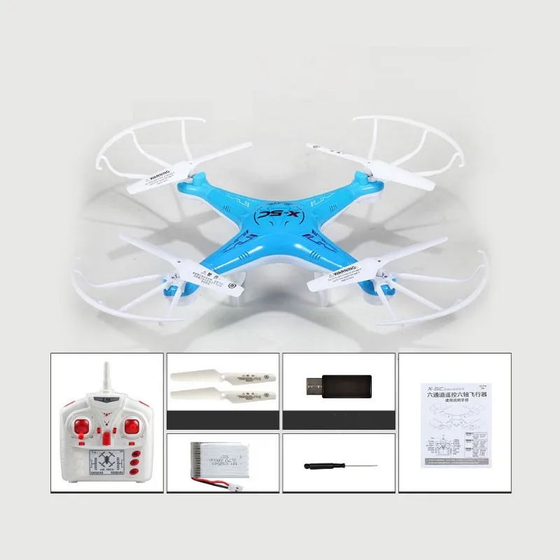 

2018 RC Quadcopter Drone 2.4G 6-Axis Remote Control Quadcopter Helicopter