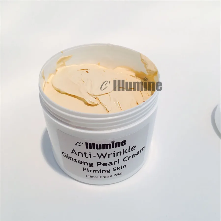 200g Ginseng White Pearl Day Cream Cheese Pearl Cream Whitening Freckle