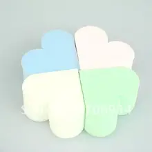 24 шт./партия NR мягкий спонж для нанесения макияжа лица для нанесения пудры уход за кожей лица спонж для макияжа Косметическая пуховка для пудры HS4