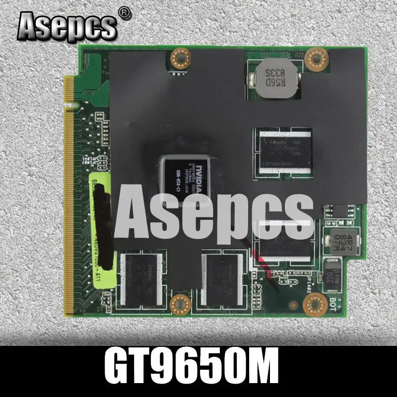 Asepcs 9650 м GT 9650MGT G96-650-C1 1024MB MXM-II vga карты для ASUS X83V N80V M50V M70V X57V F8V A8S F8S N80V ноутбук