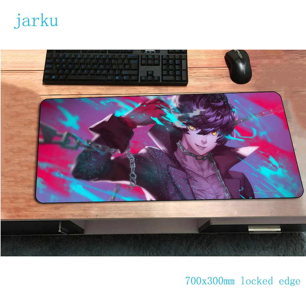 Коврик для мыши persona 5 700x300x2 мм игровой коврик Аниме массовый узор офисный notbook