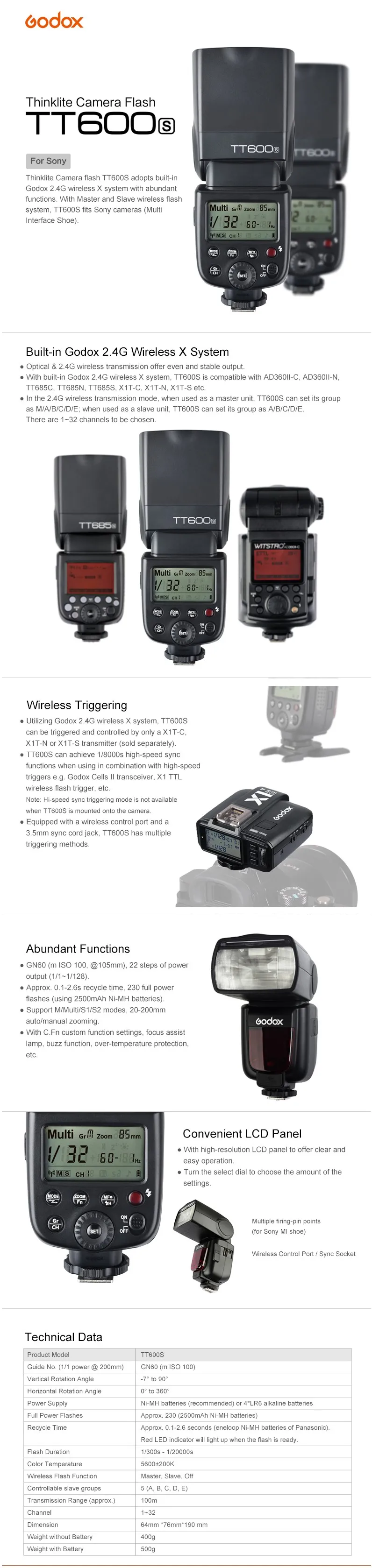 GODOX TT600S