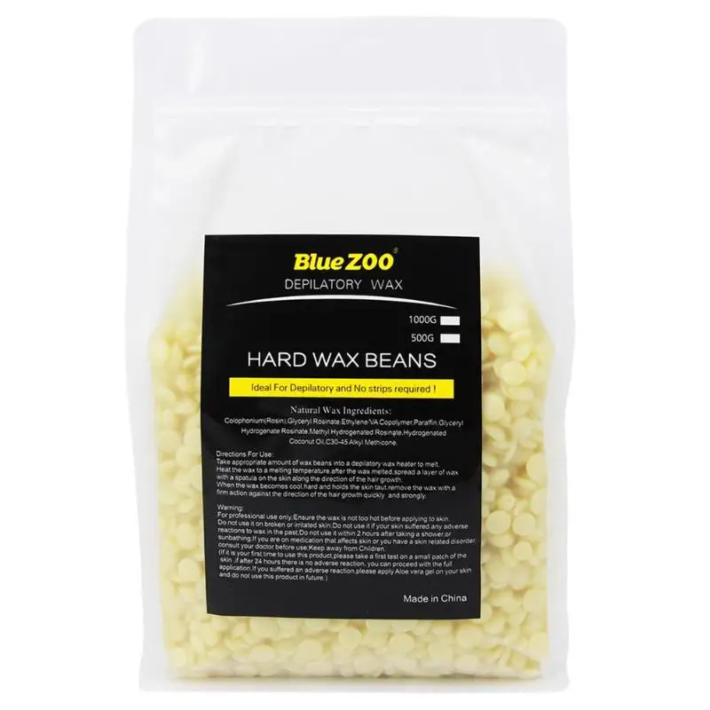 Hot Wax Depilatory Pearl Hard Wax Beans Brazilian Granules Hot Film Wax Bead Pellets No Strip Body Bikini Hair Removal Bean