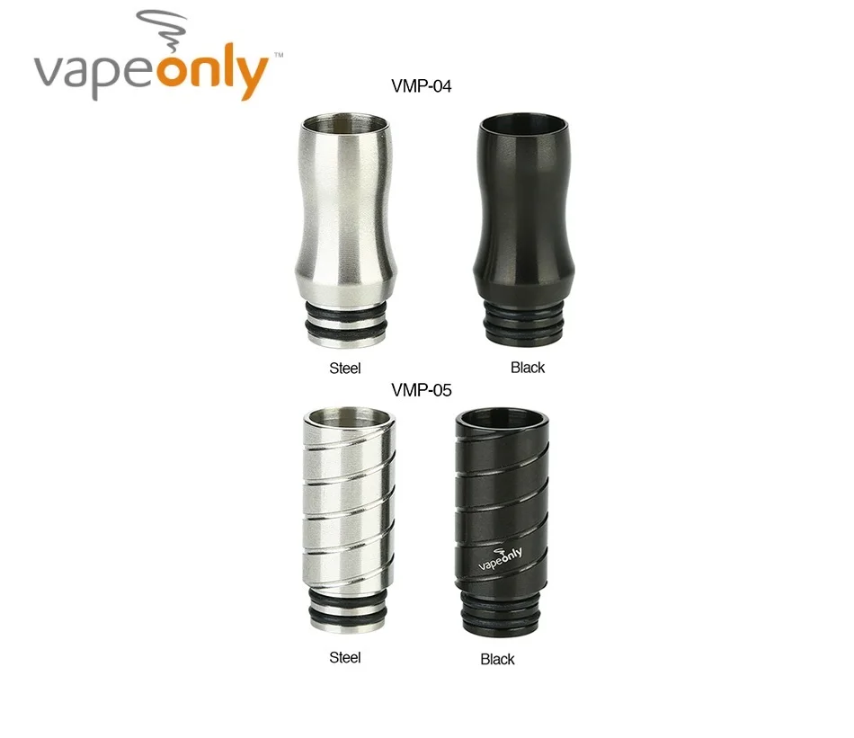 

New 1pc/pack Original VapeOnly 510 Drip Tip Compatible with Most 510 Tank / Atomizers E-cigarette Vape Spare Part 510 Drip Tip