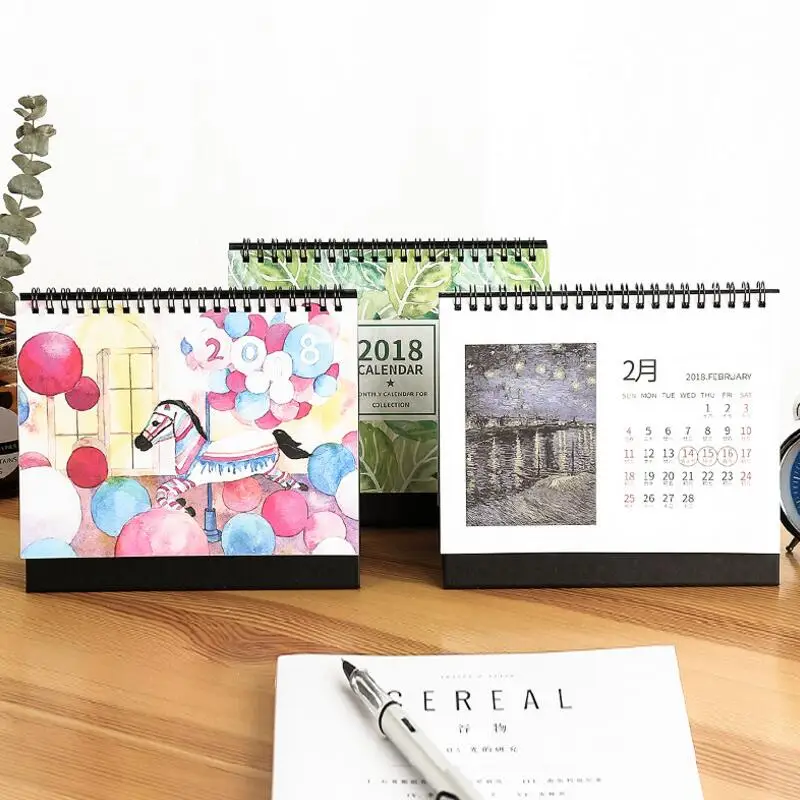 daily desk calendar