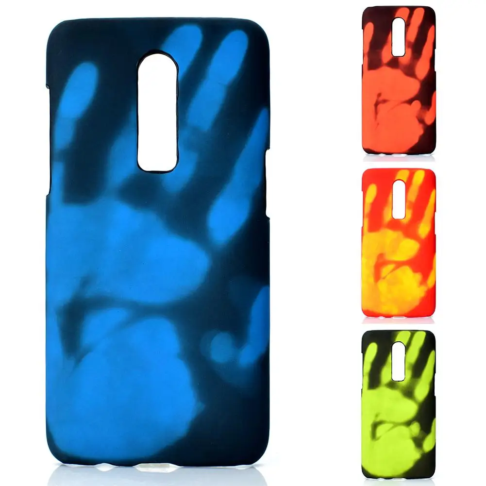 

Thermal Induction Fluorescent Color Changing PC Back Shell case for Oneplus6