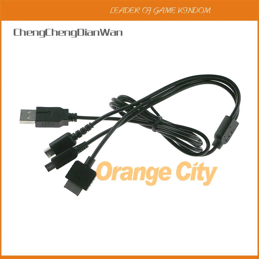 ChengChengDianWan 3 в 1 USB зарядное устройство зарядный кабель шнуры для NDSL NDSI PSV1000 кабели