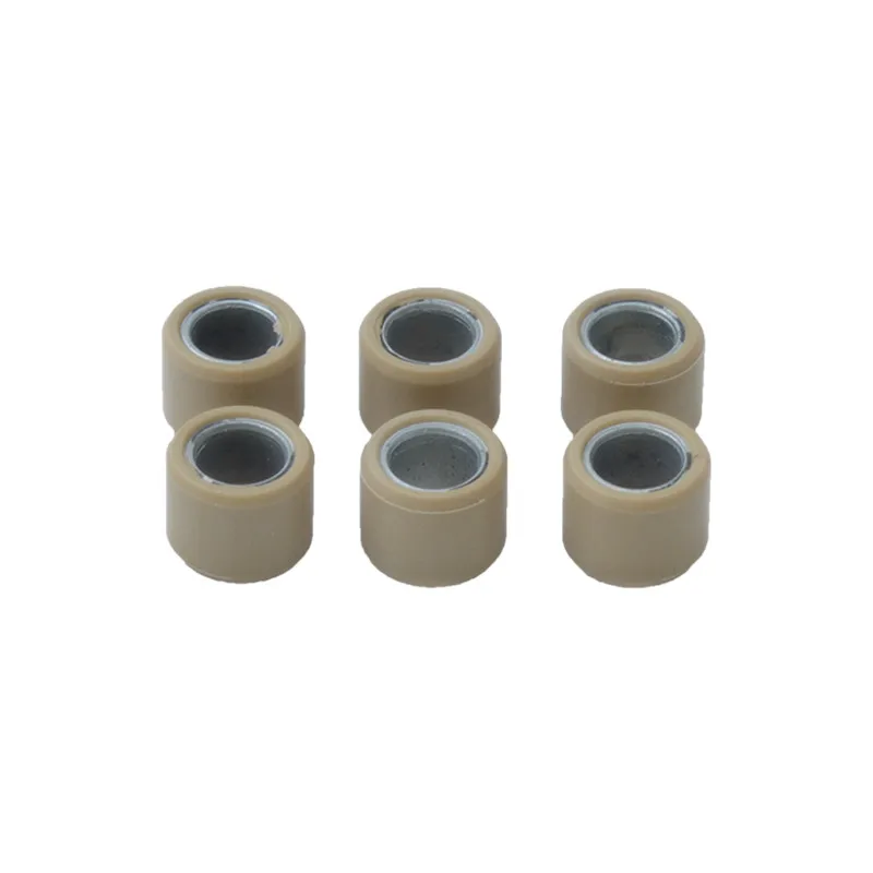

(6pcs/set) Motorcycle Variator Weight Roller Clutch Pulley For GY6 50 60 80 139QMB 139QMA Scooter Moped 16X13mm 14g