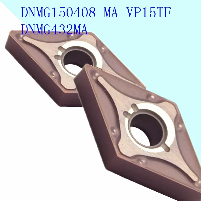 

20PCS 45° turning tool DNMG150408 / DNMG432 MA VP15TF / UE6020 carbide CNC lathe
