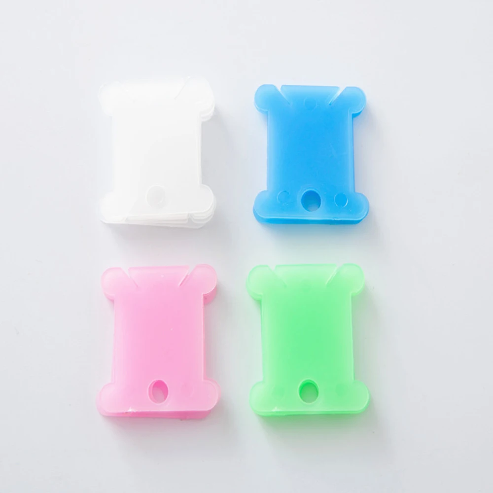 120 Pieces Plastic Sewing Thread Winding Plate Board Cross Stitch Embroidery Floss Craft Thread Bobbins Organizer Plastic Floss Bobbins for Embroidery Floss Organizer 120 Pieces Plastic Sewing Thread Winding Plate Board Cross Stitch Embroidery Floss Craft Thread Bobbins Organizer Plastic Floss Bobbins for Embroidery Floss Organizer