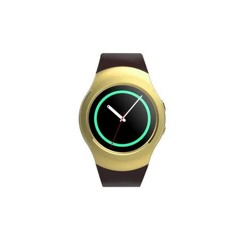 Вращающиеся часы с рамкой Bluetooth умные часы AS2 монитор сердечного ритма умные часы для iOS Android PK KW88 KW18 lenovo Watch 9 Y1 DZ09 - Цвет: gold