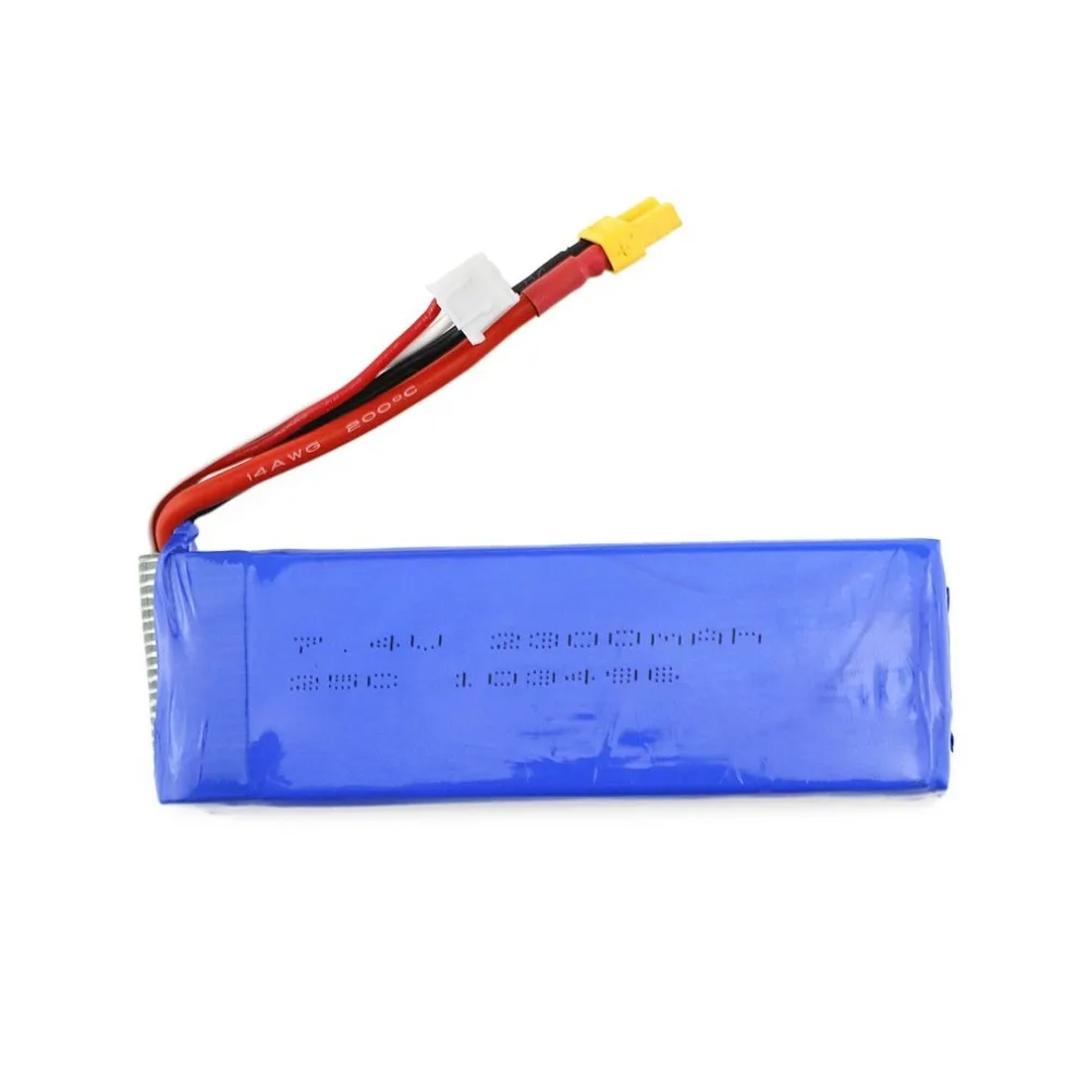 RC Модернизированный 7,4 V 2300mAh 2S 35C Li-po аккумулятор с XT30 вилкой запасные части Аксессуары для MJX Bugs3/6 B3/B6 RC Дрон