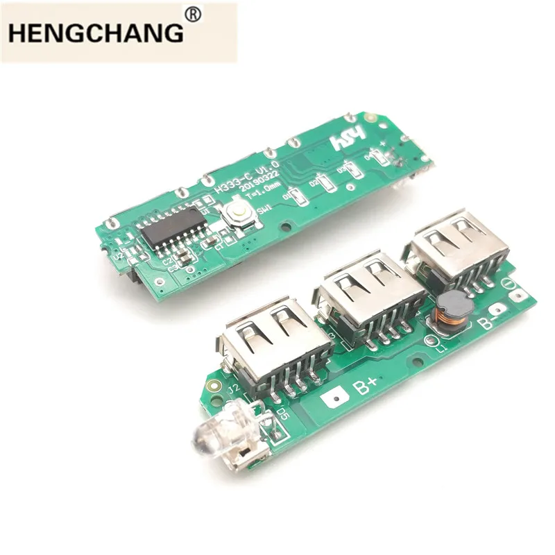 

5V 1A Power Bank Charger Module Charging Board PCB 3U DIY Lithium Battery For Xiaomi Drop ship