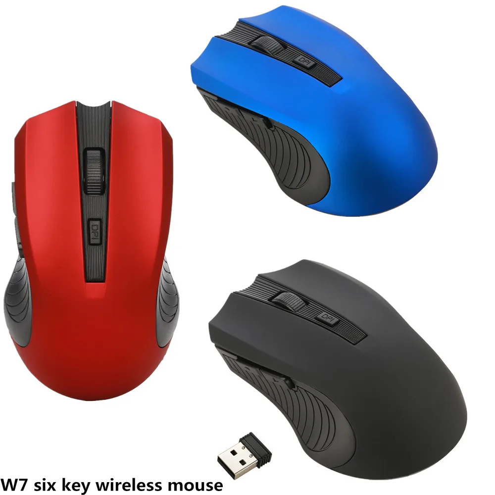 

EPULA 2019 Fashion Wireless Mouse Mice 2.4Ghz Mini Wireless 6 Buttoms 1600 DPIOptical Gaming Mouse Mice For PC Laptop
