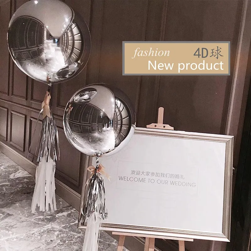 1 unid 32 pulgadas oro plata 4D ronda Foil Globos helio de la decoración de la fiesta de cumpleaños de la boda Globos inflables Globos Juguetes 1 unid 32 pulgadas oro plata 4D ronda Foil Globos helio de la decoración de la fiesta de cumpleaños de la boda Globos inflables Globos Juguetes