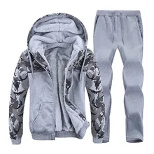 YWSRLM, мужская спортивная одежда, новые зимние модные брендовые Топы+ штаны, комплекты, повседневный облегающий теплый высококачественный мужской спортивный костюм