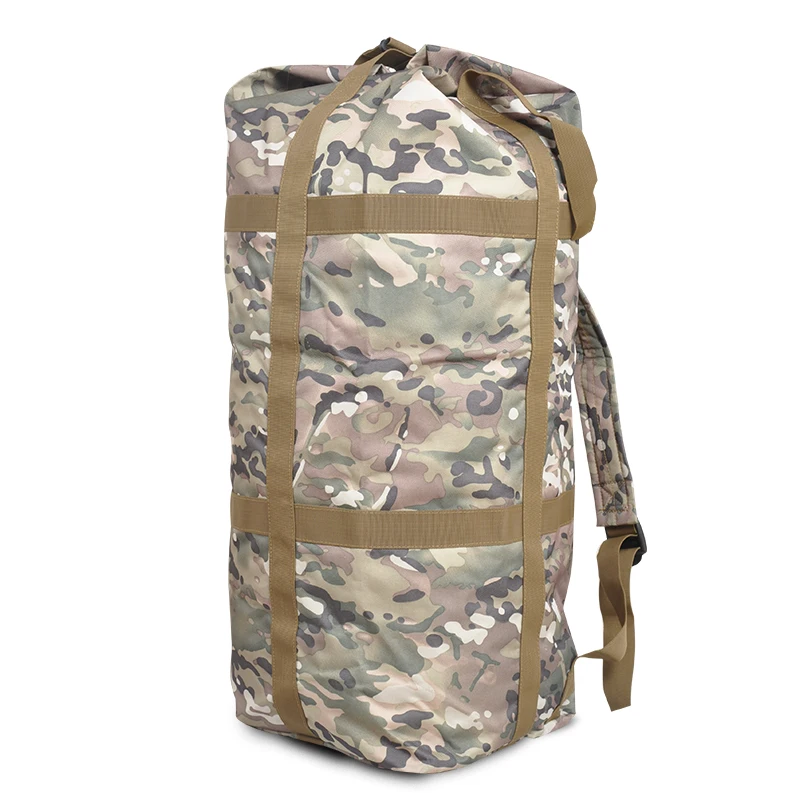 Free Shipping 80L Large Capacity 600D Nylon Camouflage Men Traveling Waterproof Backpack Military Duffle Backpacks A1 | Багаж и сумки