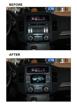 

RAM 2GB Android 9.0 Fit MITSUBISHI PAJERO V97 V93 2006 to 2015 CAR DVD player Multimedia Navigation GPS NAVI Radio STEREO DVD