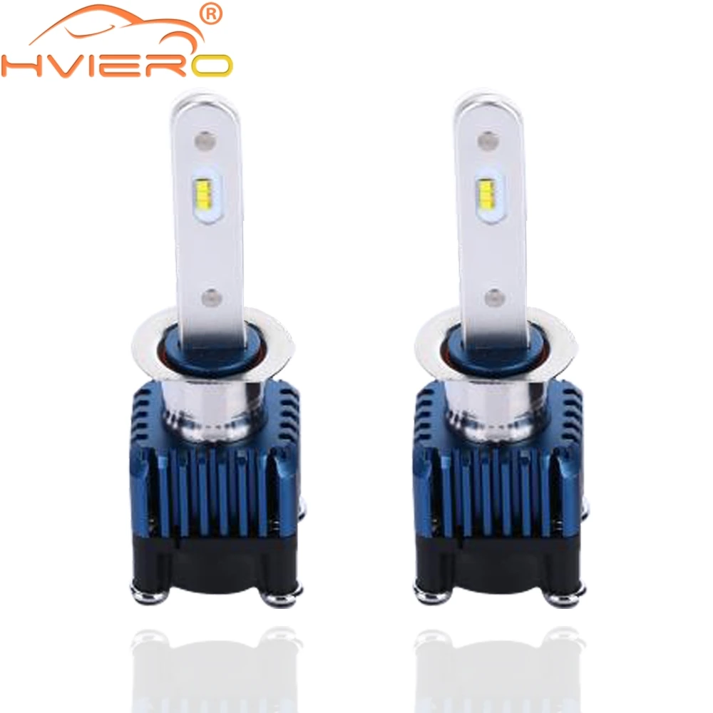 

2X F4S Car Headlight Bulbs Lamp H1 H3 H4 H7 H8 H9 H11 9005 HB3 9006 HB4 Car LED 60W 8000lm 6500K