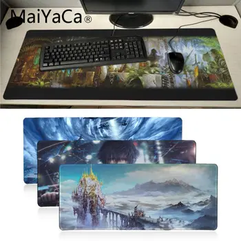 

Maiyaca Final Fantasy XIV XIII XII Office Mice Gamer Soft Mouse Pad Locking Edge gaming Mousepad Mat Keyboard Mat Table Pad