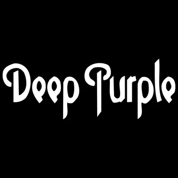 

Deep Purple ROCK Stickers Decals Car-Styling Decor Vinyl Black/Silver