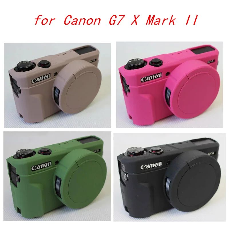 

camera bag for Canon G7 X Mark II Camera case Protective silicone Soft cover Soft shell g7xm2 g7x2