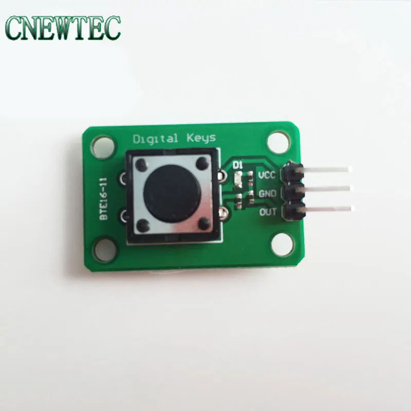 

Digital button module black bte16-11
