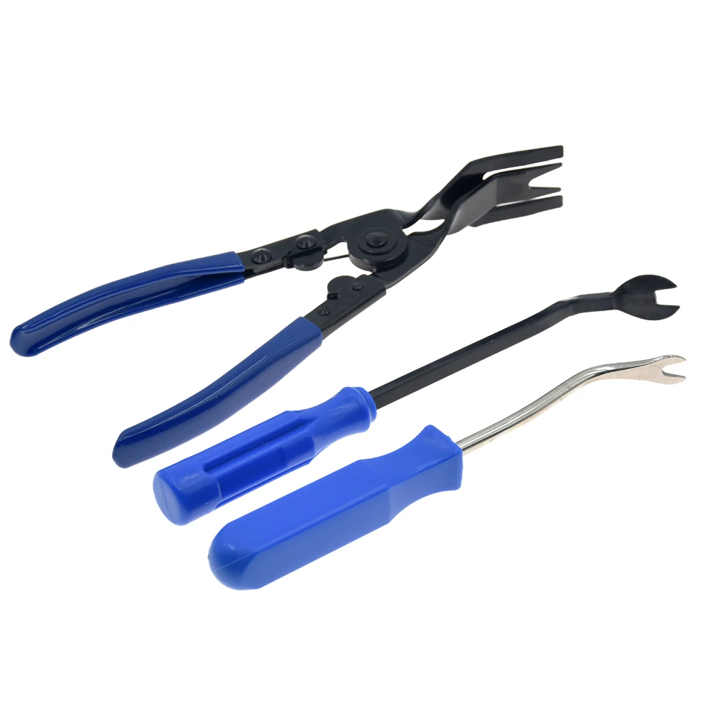 

Universal Auto Car Repair Tool Door Trim Panel Dashborad Radio Fastener Refit Nail Puller Clamp Interior Screwdriver Hand Tool