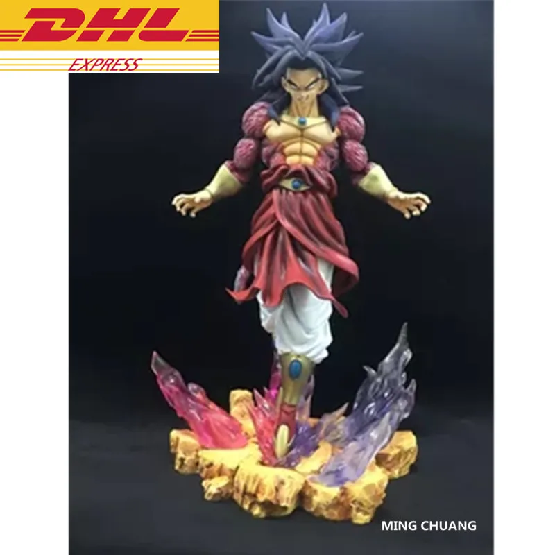 Статуя Dragon Ball Z Супер Saiyan Broli бюст Son Goku Enemy полная длина экшн фигурка GK