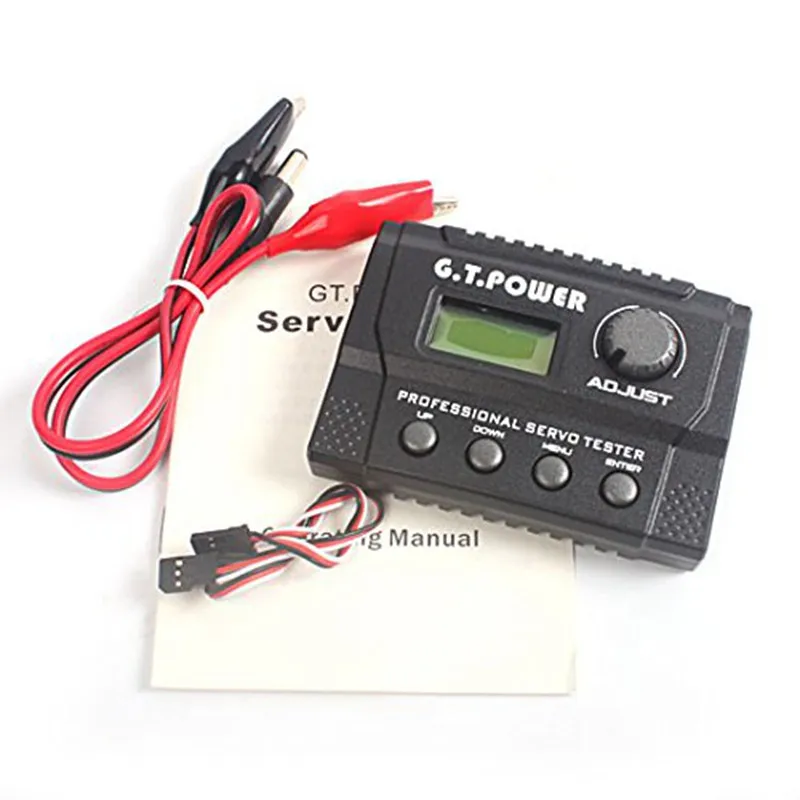 

GT Power 7.4-12V Professional multi-function Servo Tester with LED display monitor