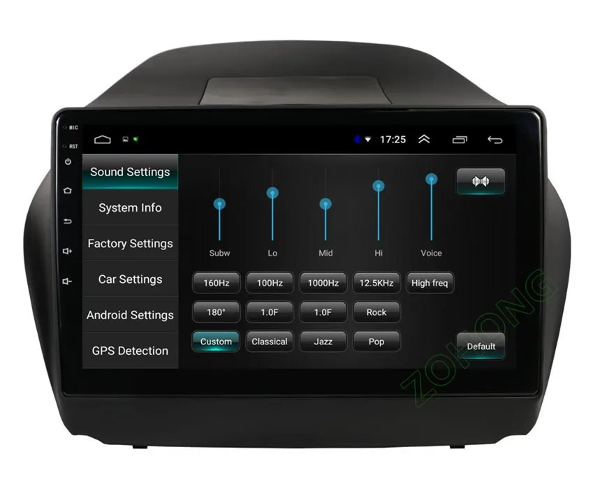 Best 10.2 inch 2.5D Android Car DVD Multimedia Player For Hyundai Tucson/IX35 autoradio CAR GPS navigation Stereo Radio recorder WIFI 23