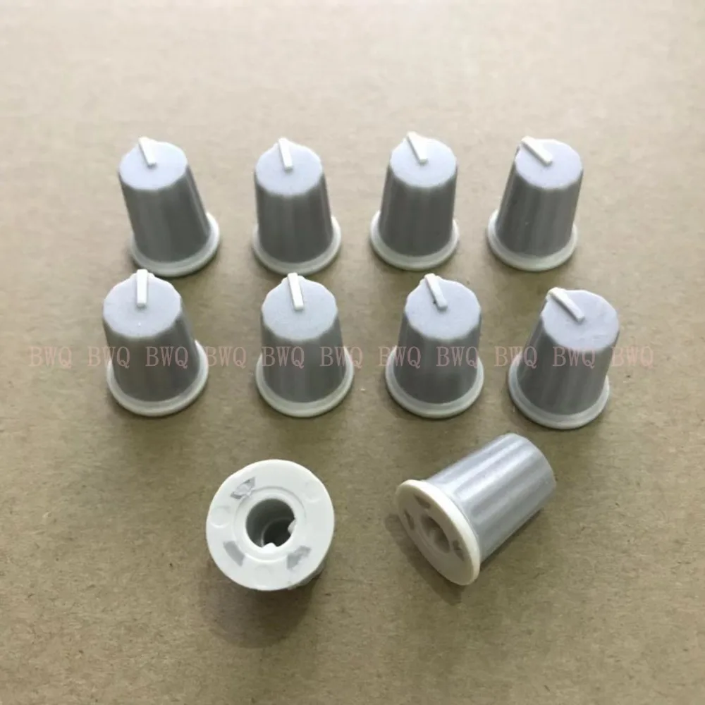 

10pcst EQ Cap Equalizer Knob / High School Bass Pot Knob Cap for Pioneer DJ MIXER DJM djm-2000 900 850 750 700 800 Gray Color