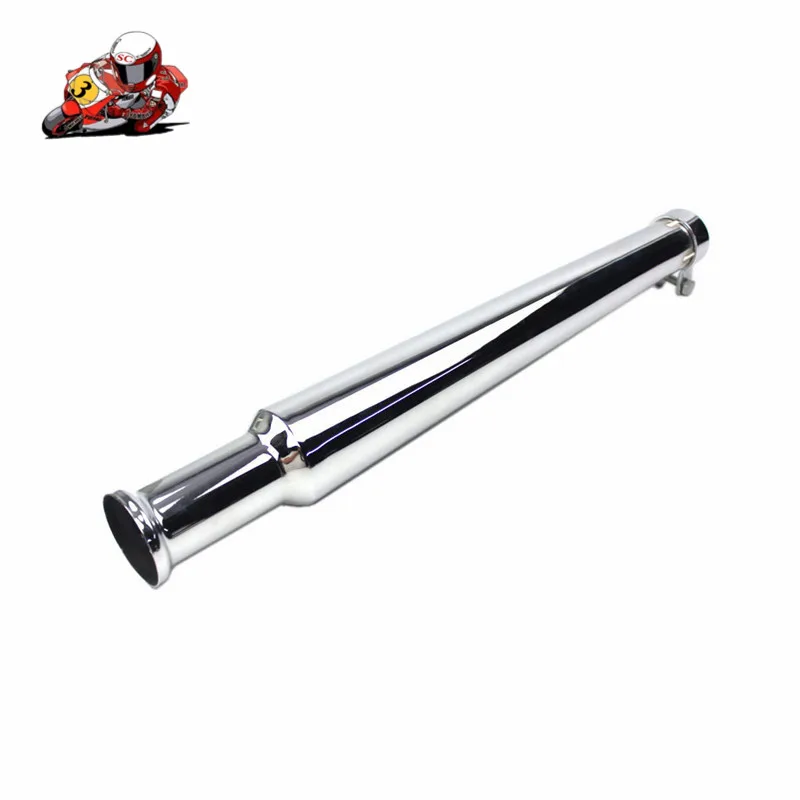 540MM Motorcycle Retro Tail Exhaust Pipe Muffler Silencer For Harley Cafe Racer Bobber Chopper Custom
