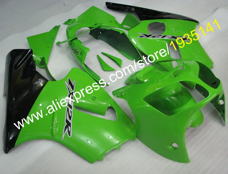 

Hot Sales,For Kawasaki Ninja fairing ZX12R 00 01 ZX 12R 2000 2001 ZX-12R black green Cowling parts Fairings (Injection molding)