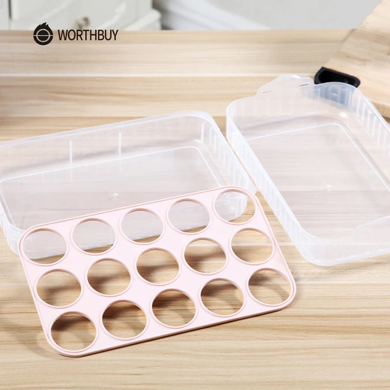 WORTHBUY 10/15 сетка контейнер для хранения яиц BPA БЕСПЛАТНО пластиковый ящик с