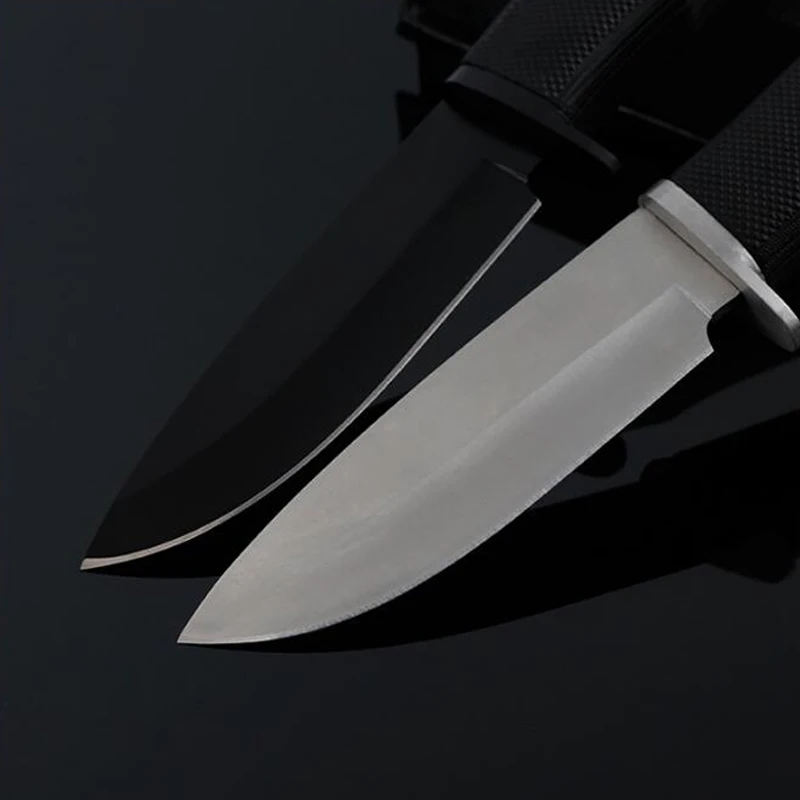 Фирменный нож с фиксированным лезвием 440C из нержавеющей стали для охоты Ножи EDC инструмент с оболочкой SDIYABEIZ