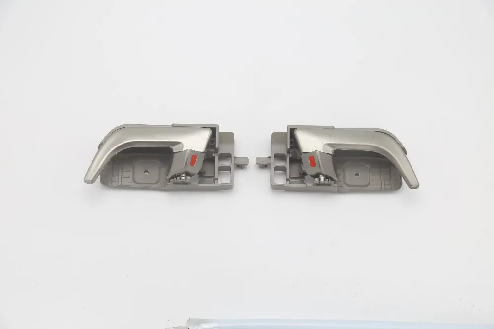 DHKA 내부 인테리어 4PCS GEELY EC7 크롬 금속 유형용 도어 핸들 세트 1개