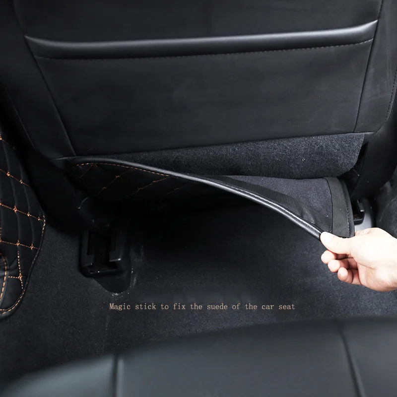 QCBXYYXH 3 шт. PU сиденье для салона автомобиля протектор боковой край защитная накладка для Subaru XV наклейки автомобиля анти-удар коврик для автомобиля