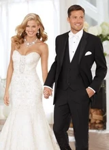 2016 New Custom Made Men’s Wedding Suits Tuxedos Bridegroom Suits Groomsman Suit Formal Party Suits