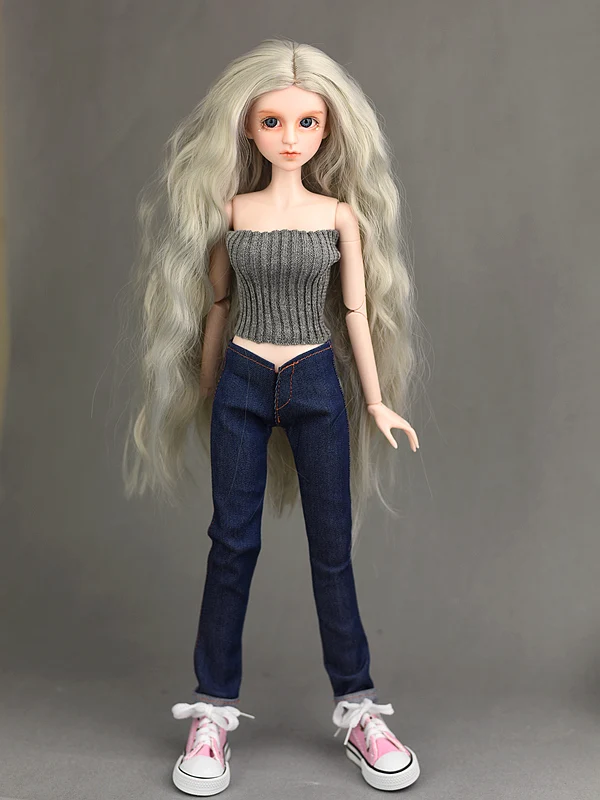 Синие джинсы штаны для 1/4 кукла/длинные одежда BJD SD Xinyi 45 50 см подарок девочки на