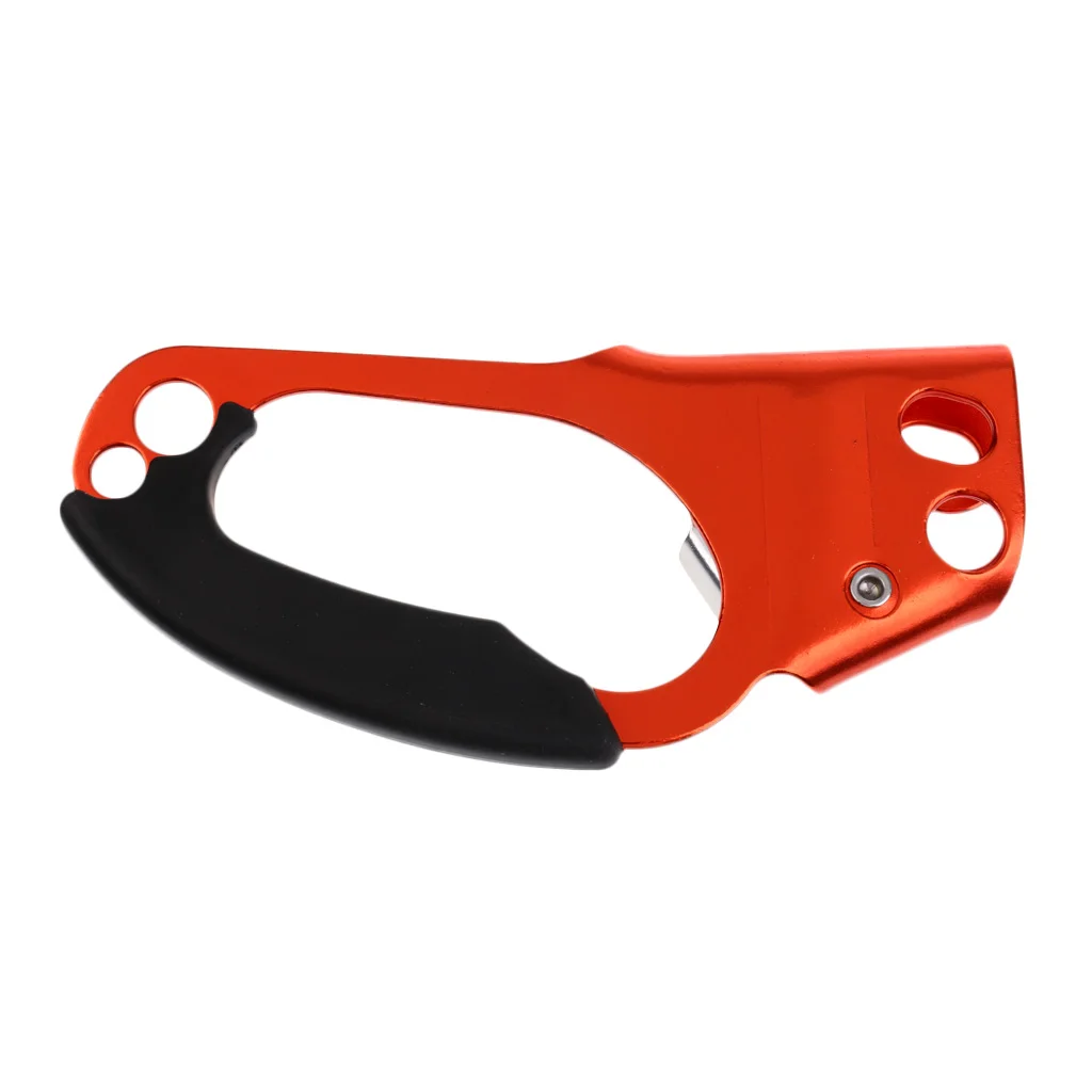Climbing Ascender Tree Rock Climbing Right/ Left Hand Ascender Arborist Rappelling Gear Fits 8-13mm Rope CE Certification 