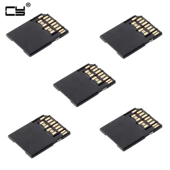 

5pcs Micro SD TF to SD Card Kit Mini Adaptor Low Profile for Extra Storage Macbook Air / Pro / Retina Black