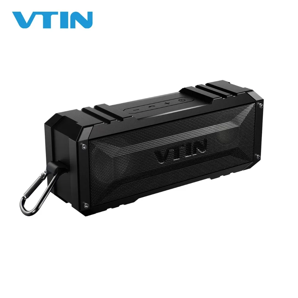 

VTIN 2018 New Dark Earl 20W Bluetooth Speaker Waterproof Outdoor Wireless Speaker Sound Column Portable Loudspeaker With AUX