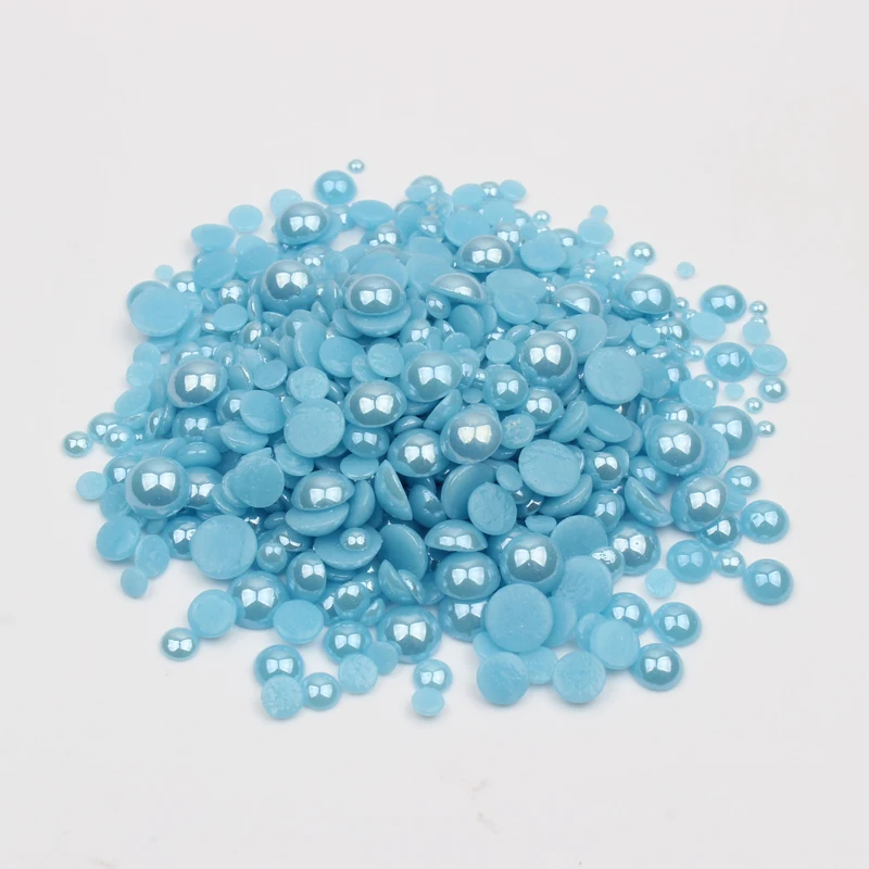 sewing material shop near me New sale Mix Size Ceramic Rhinestones Lt purple Half Round Pearls 1000pcs/lot for DIY Nails Art Garment free shipping Sequins