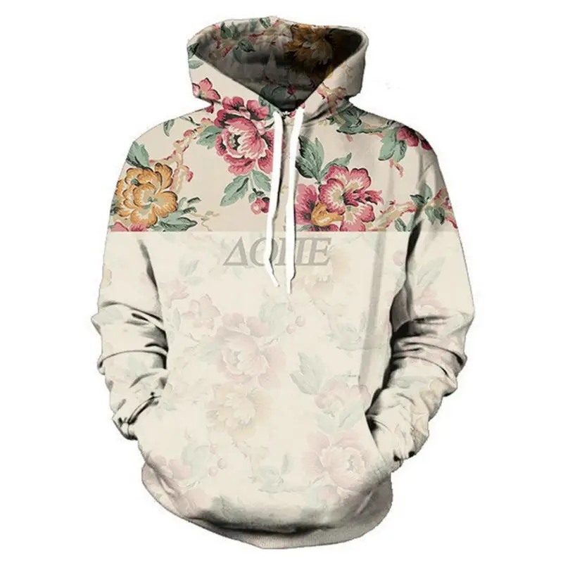 hoodies with flowers