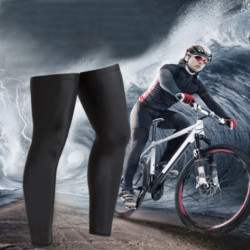 

1 Pair Cycling Pants Unisex Cycling Leg Warmers Winter Windproof Mountain Road Bike Bicycle Cycle Riding Leggings