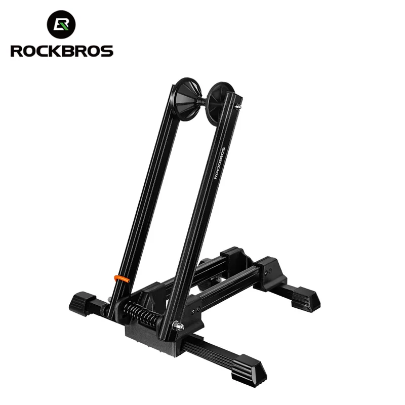 

ROCKBROS Cycling Bicycle Rack Portable Folding Double Bike Bicycle Parking Rack MTB Bike Carriage Supporting Frame Stop Rack