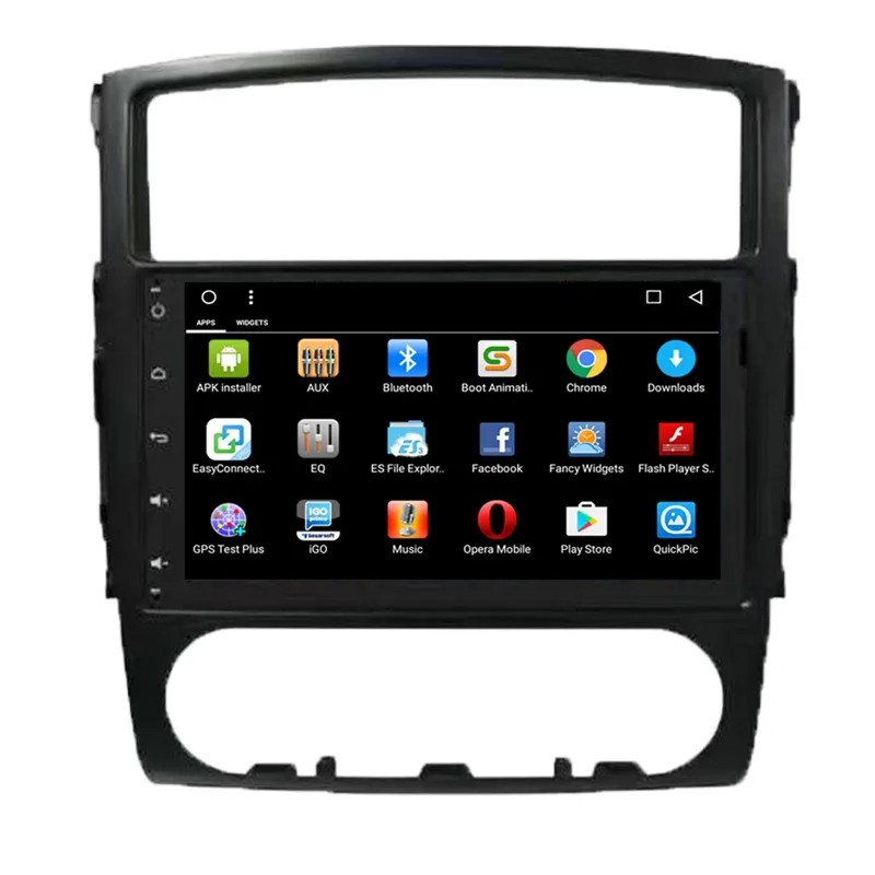 Best Ectwodvd Octa Core Android 8.1 Car DVD Player GPS Navigation Multimedia For Mitsubishi Pajero 2010 2011 2012 2013 2014 2015- 1