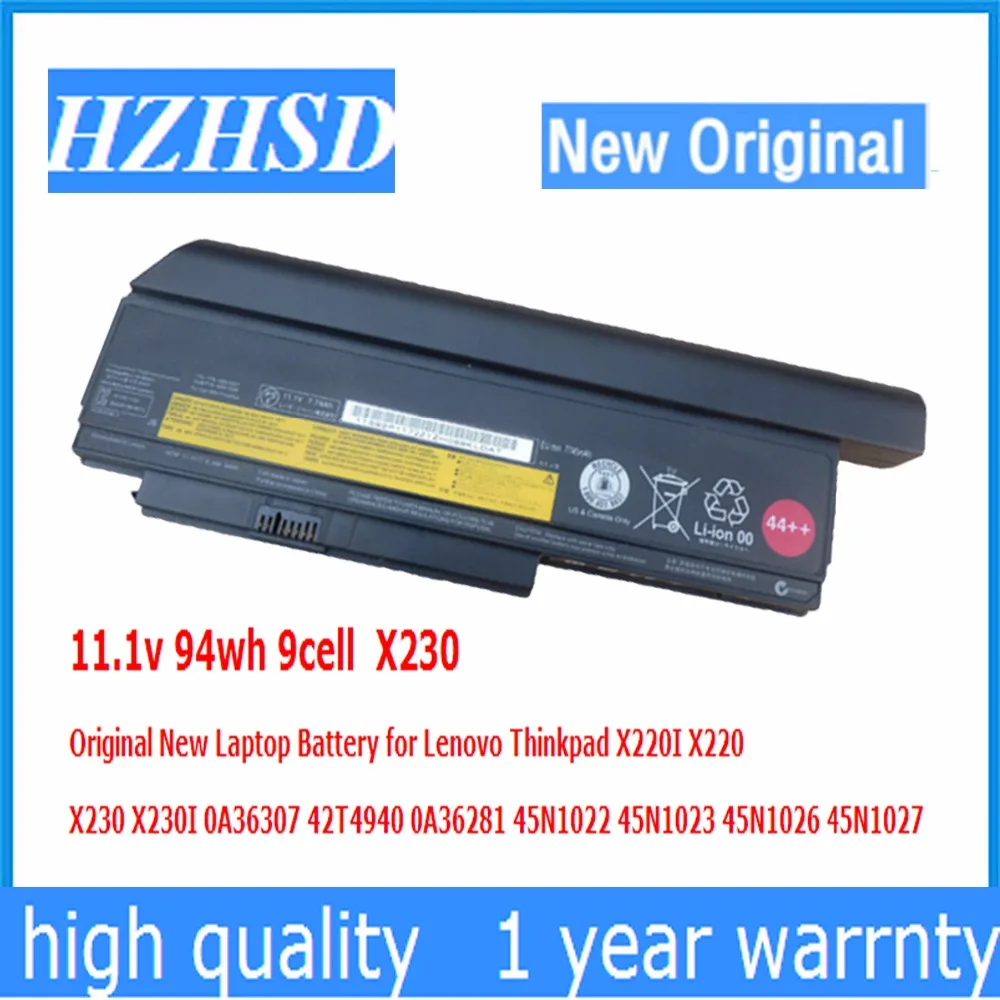 Оригинальный Новый аккумулятор для ноутбука Lenovo Thinkpad X220I X220 X230I 0A36307 42T4940 0A36281 45N1022