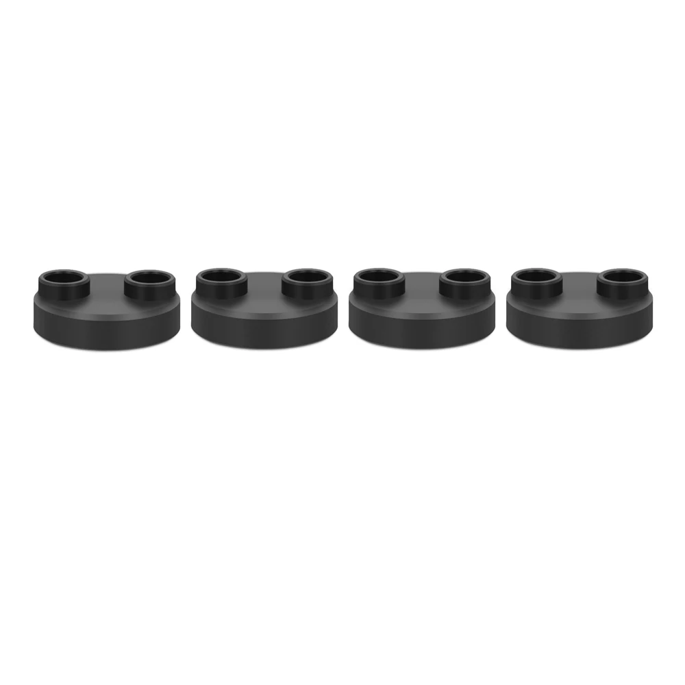 Black 4pcs 4 шт. алюминиевый сплав защита от пыли водонепроницаемый защитный чехол для попугая Анафи аксессуары - Цвет: Black 4pcs